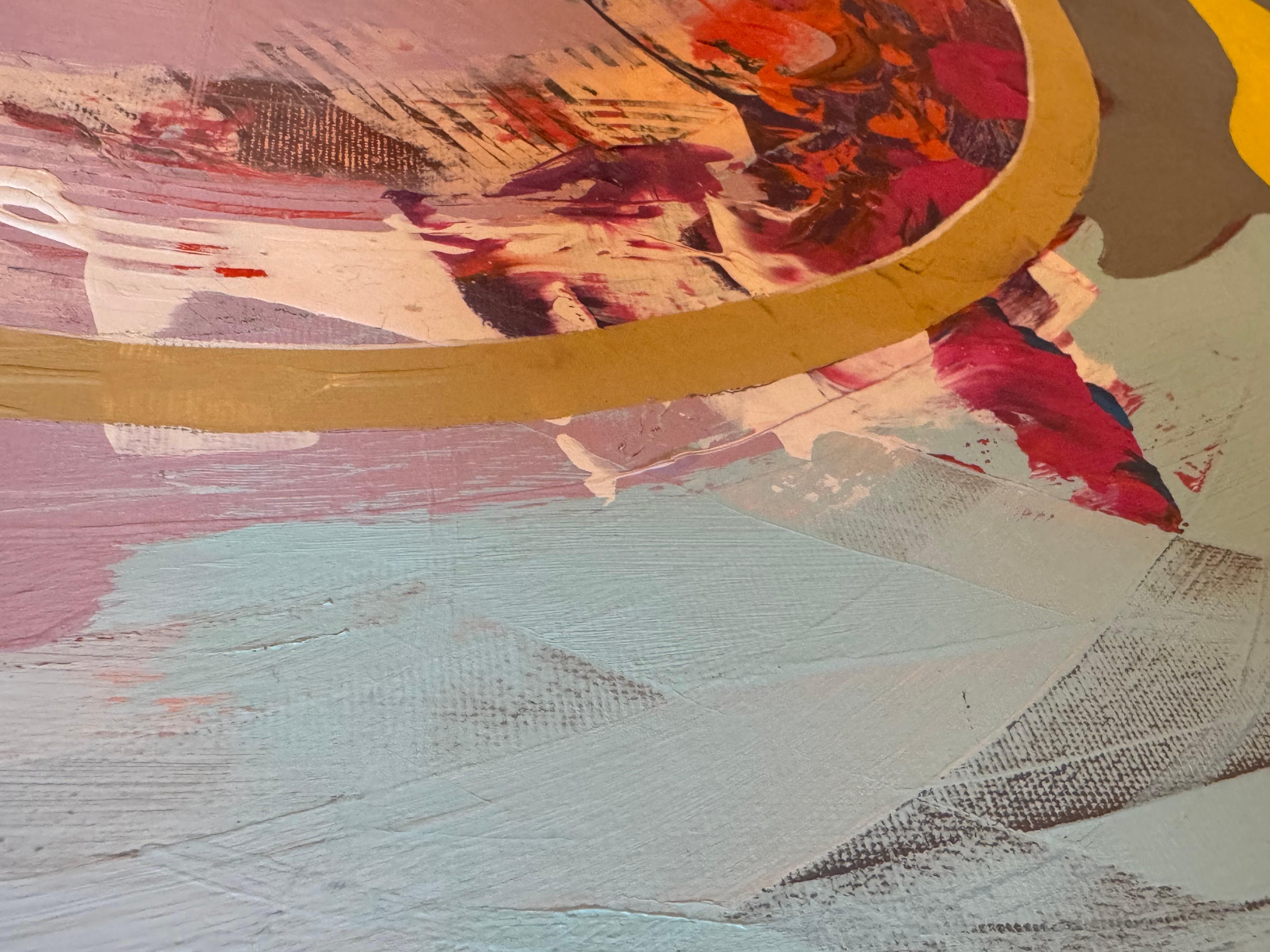 „Prima motus '5“ (Abstrakt), Painting, von Maryan Besaga
