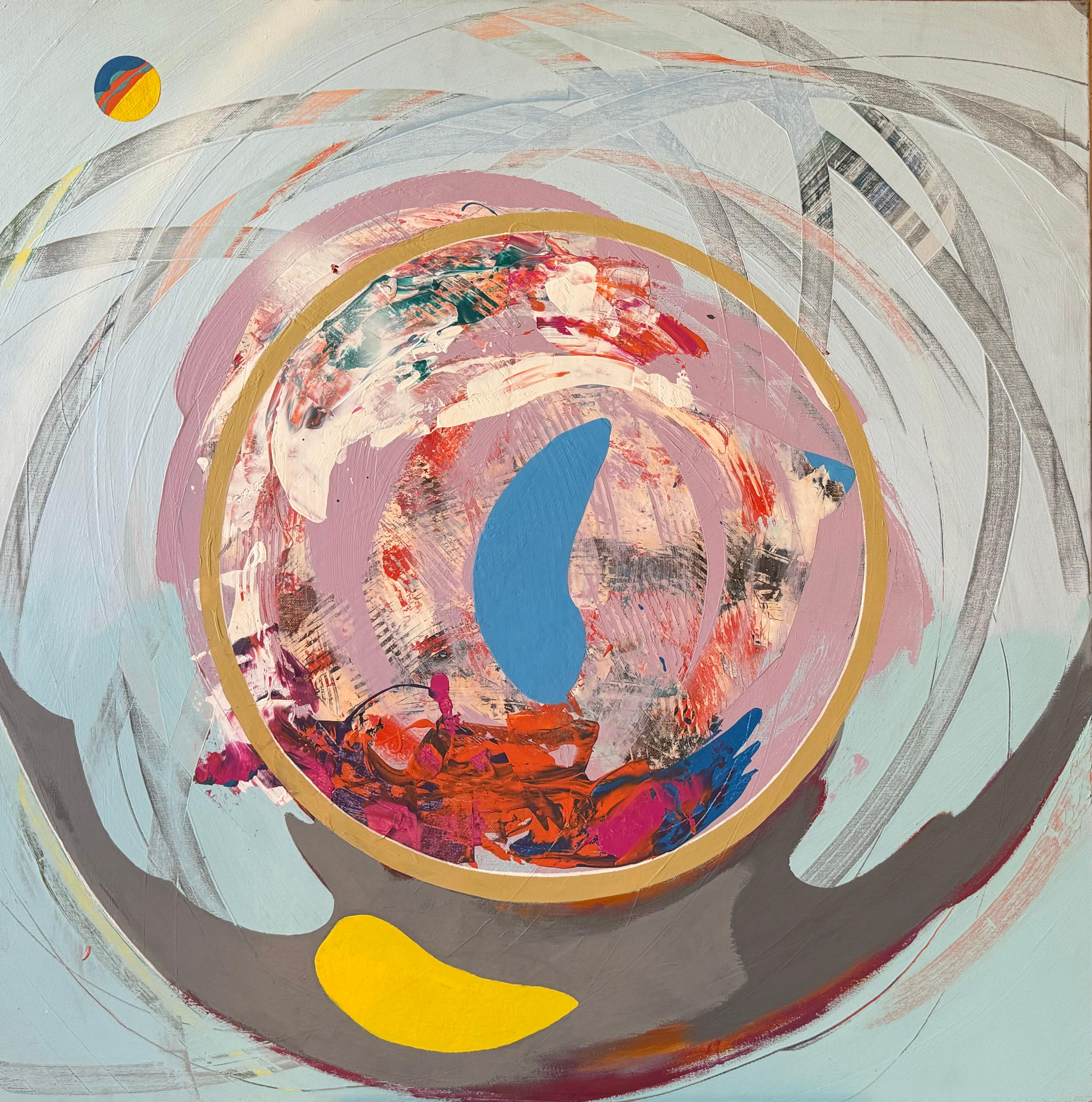Maryan Besaga Abstract Painting – „Prima motus '5“