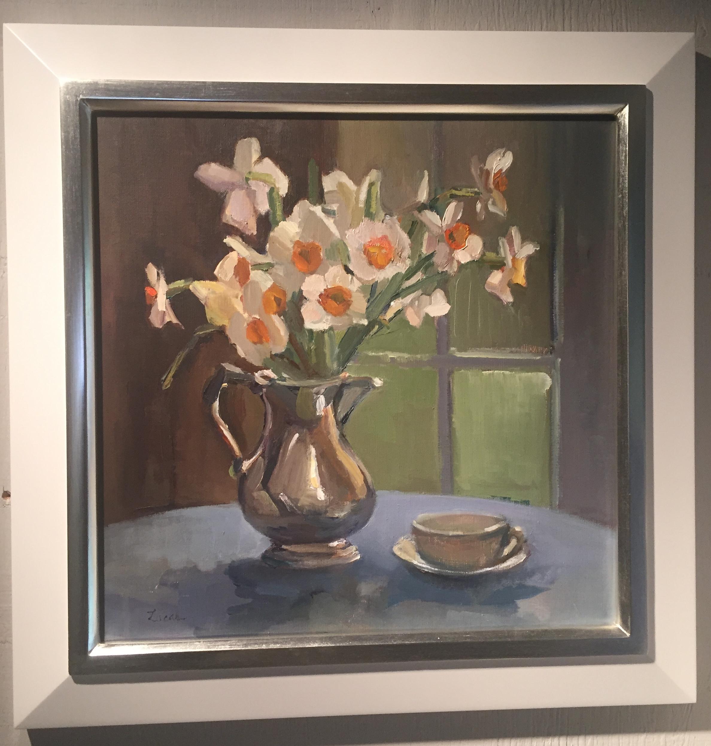Pioggia di primavera - Painting di Maryann Lucas