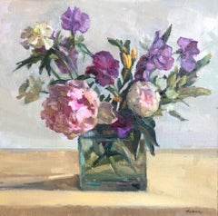 Sweet Peas and Peonies