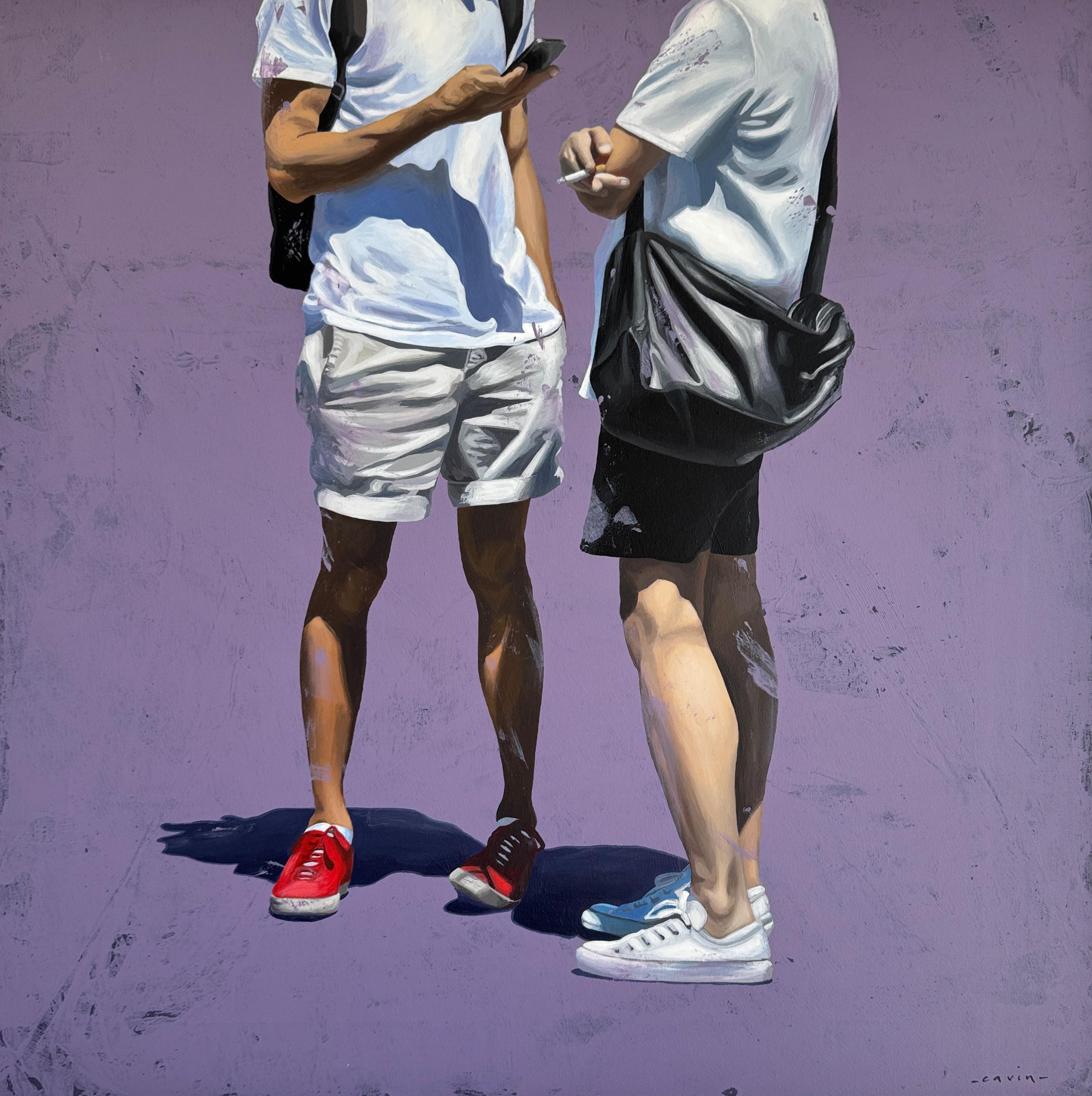 Marylin Cavin is a French-Swiss artist who completed her art studies in Paris, where she lived for about thirty years. For the past 25 years, she has regularly exhibited in galleries and participated in numerous contemporary art fairs and salons,
