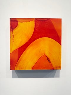 Peinture abstraite et gestuelle Cadbury de Marylyn Dintenfass