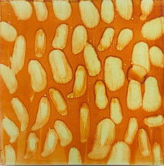 Vibrant, Abstract, Gestural Painting 'Toffee' by Marylyn Dintenfass