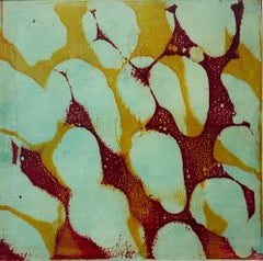 Vibrant, Abstract Painting 'Payday' by Marylyn Dintenfass