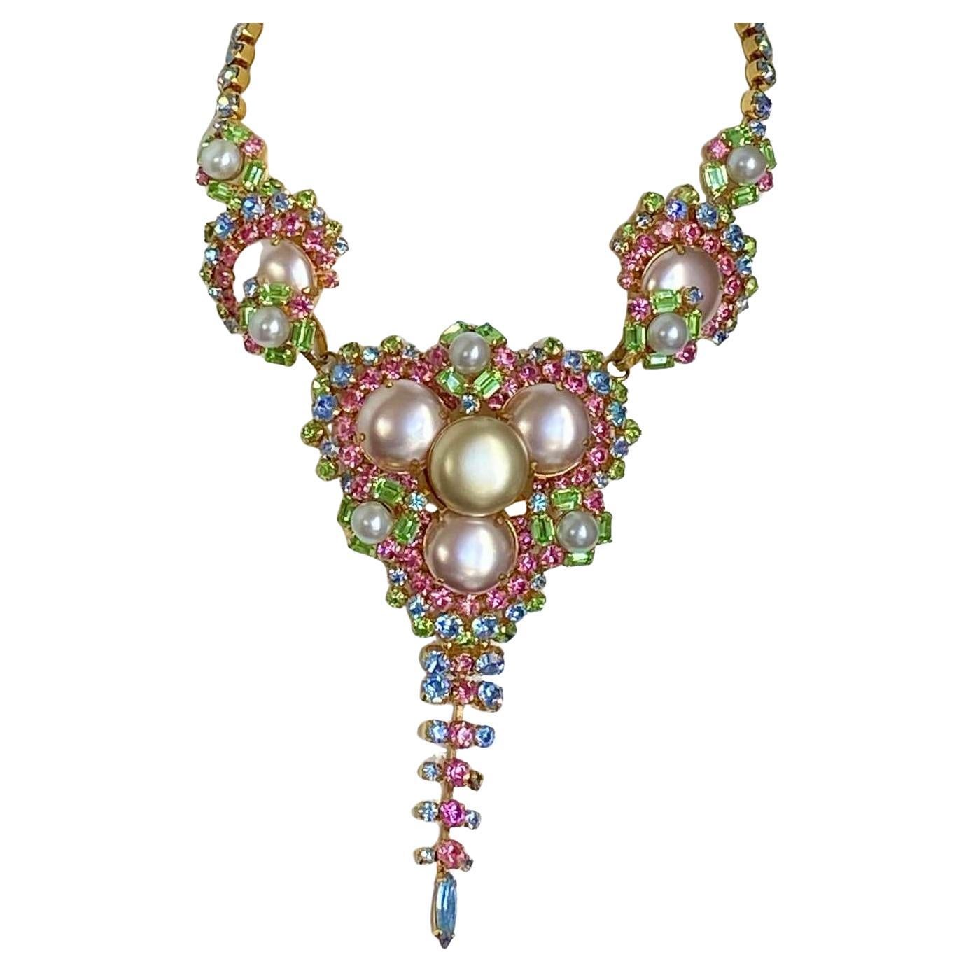 Collana con pettorina Maryse Blanchard per Dior in vendita