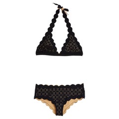 Marysia Maillot de Bain FR38/40 Santa Barbara Spring Black Bathing Suit M/L NWTL