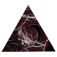 Applique Bermuda en marbre triangulaire, Marz Designs