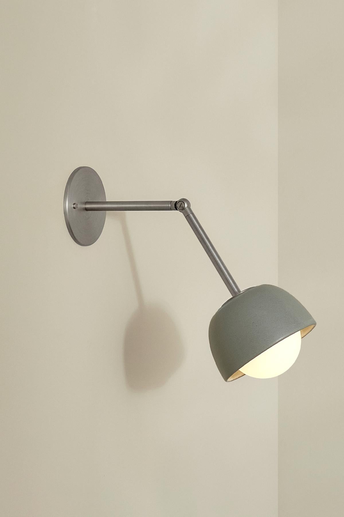 Marz Designs, "Terra 0 Long Wall Light", Lampe en céramique