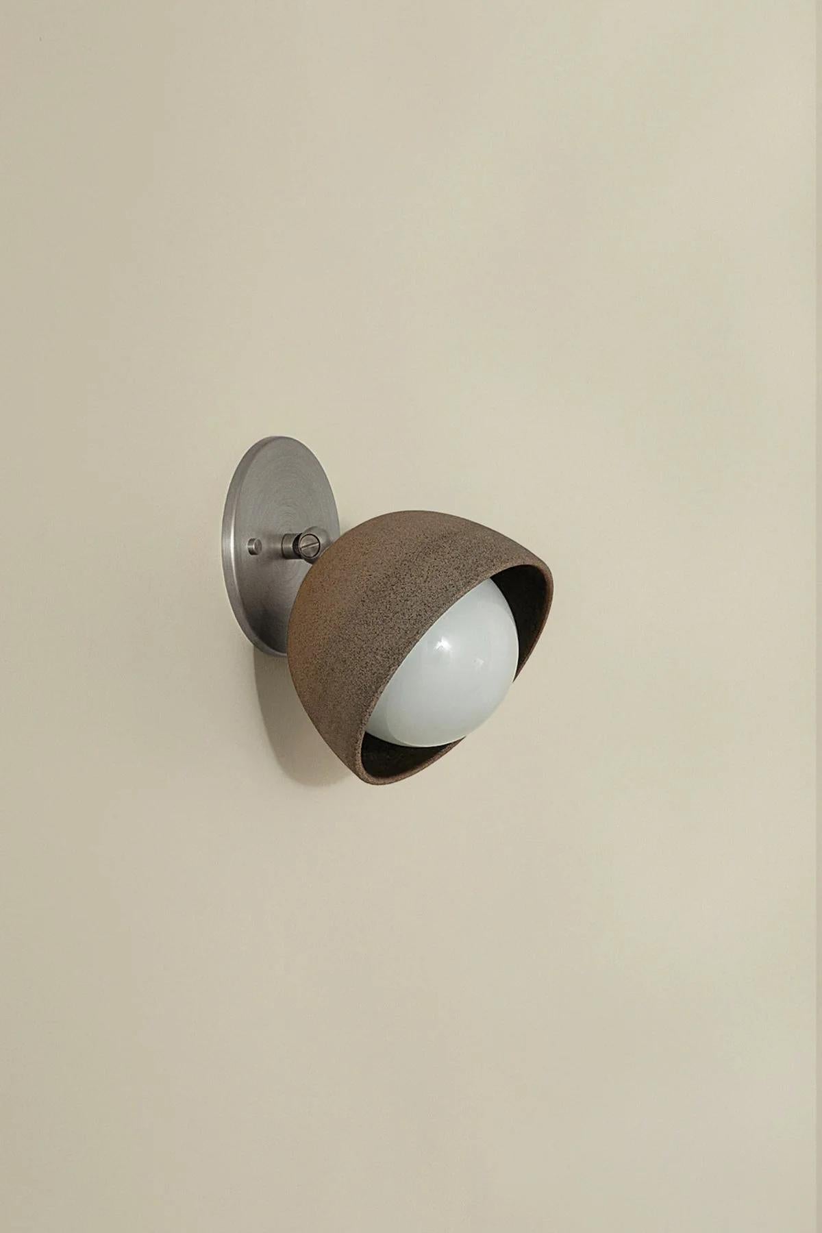 Marz Designs, "Terra 0 Short Wall Light", Ceramic Light