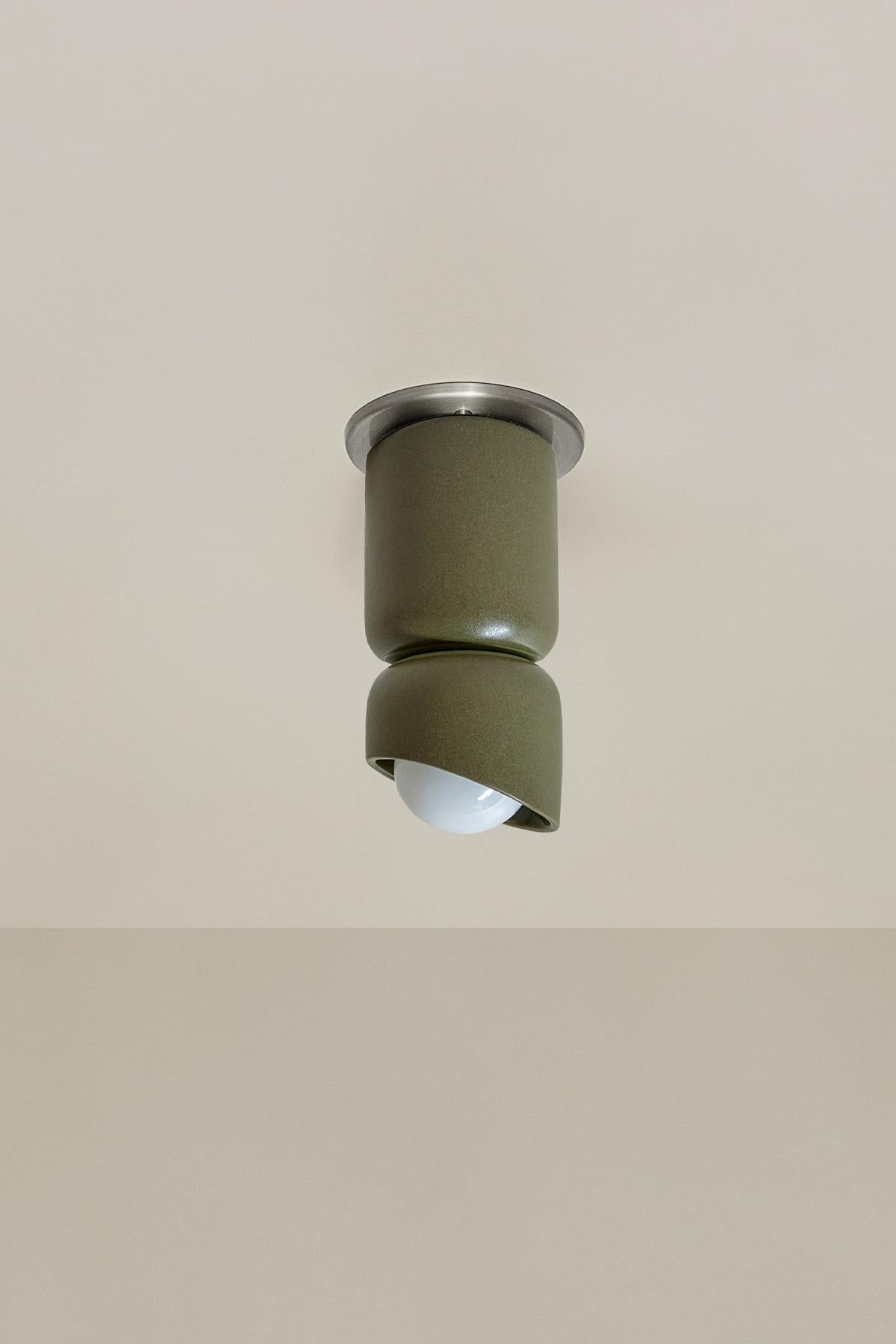 Plafonnier Terra 1,5, base mince en céramique, Marz Designs en vente 5