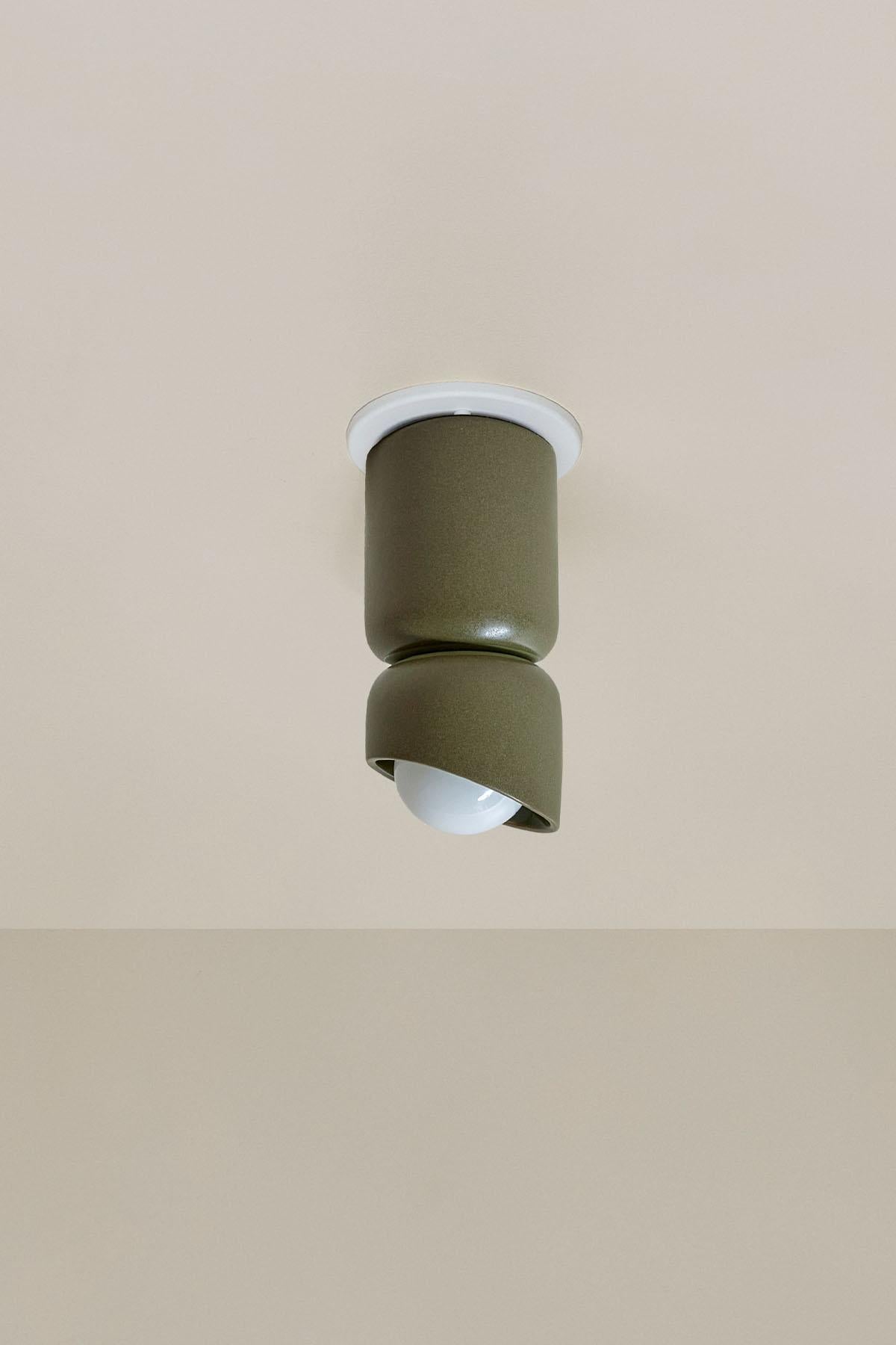 Plafonnier Terra 1,5, base mince en céramique, Marz Designs en vente 6