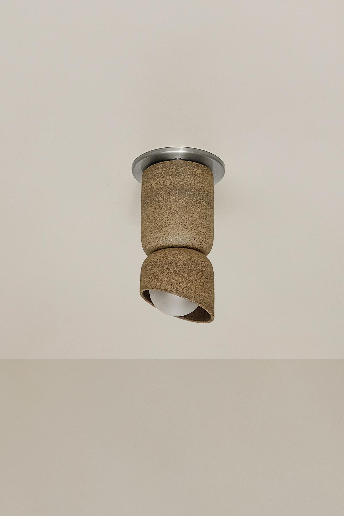 Plafonnier Terra 1,5, base mince en céramique, Marz Designs en vente 8