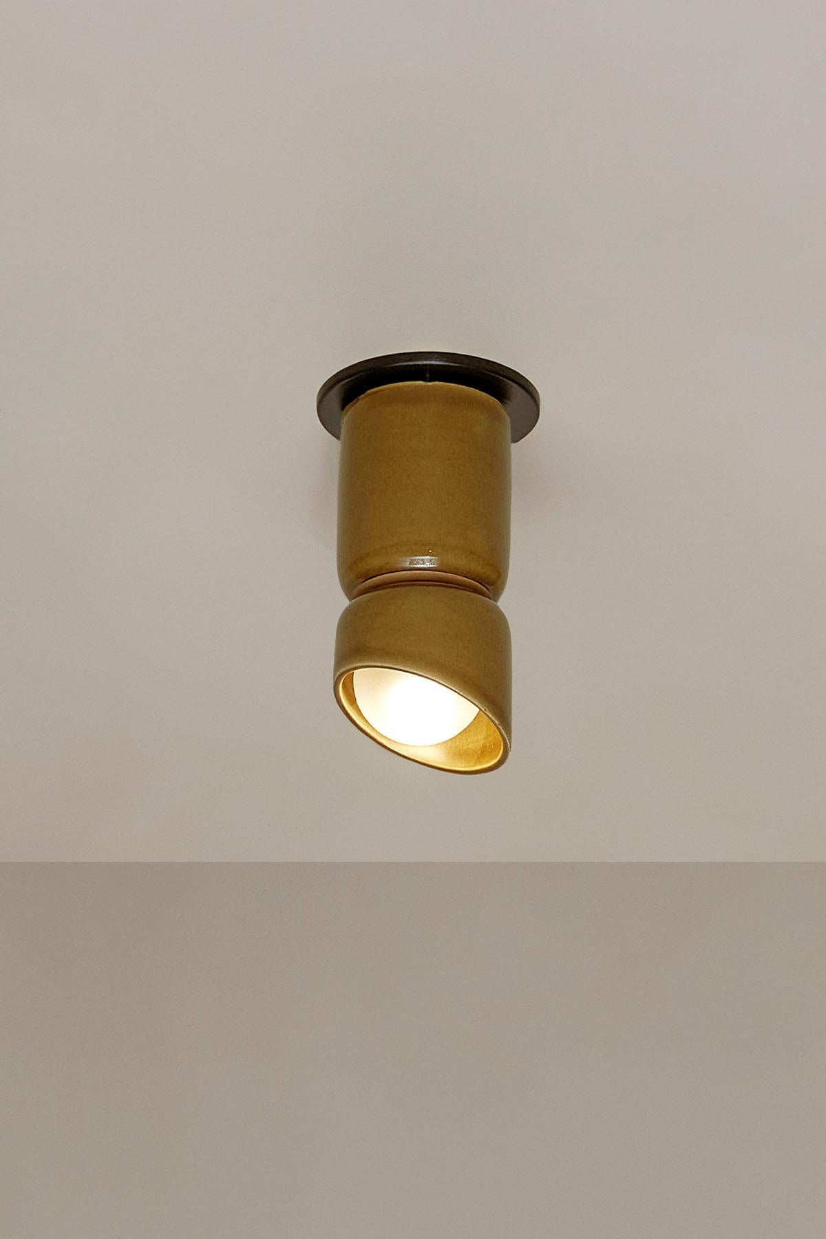 Plafonnier Terra 1,5, base mince en céramique, Marz Designs en vente 12