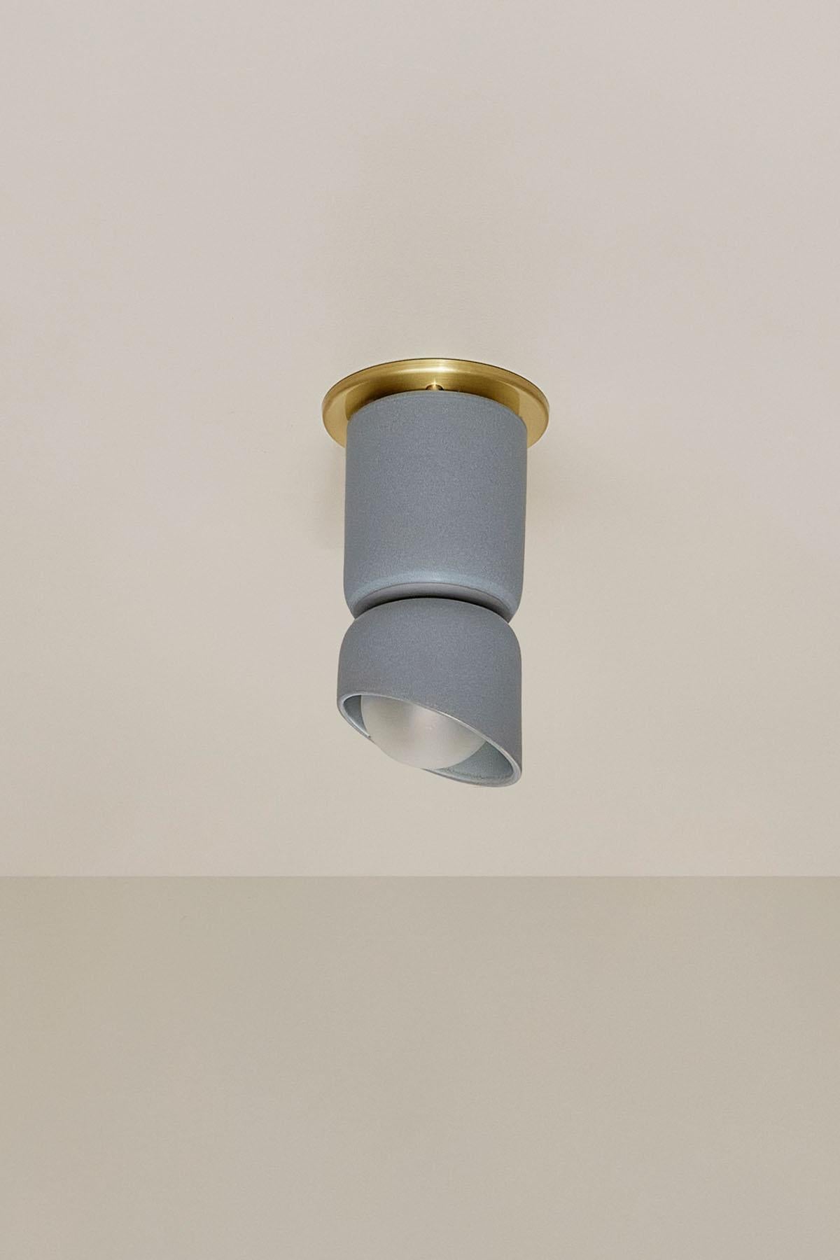 Plafonnier Terra 1,5, base mince en céramique, Marz Designs Neuf - En vente à BYRON BAY, NSW
