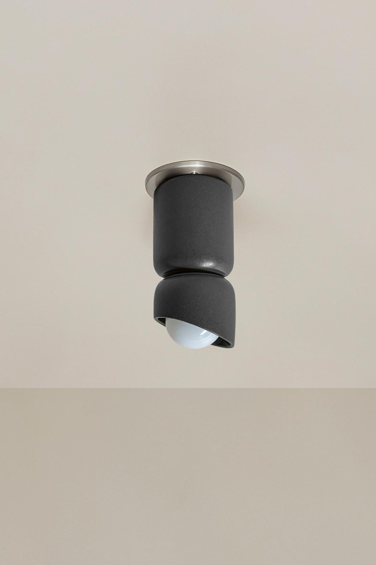 Plafonnier Terra 1,5, base mince en céramique, Marz Designs en vente 2