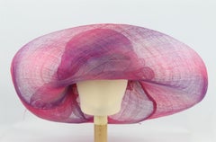 Marzi Organza And Sinamay Straw Hat