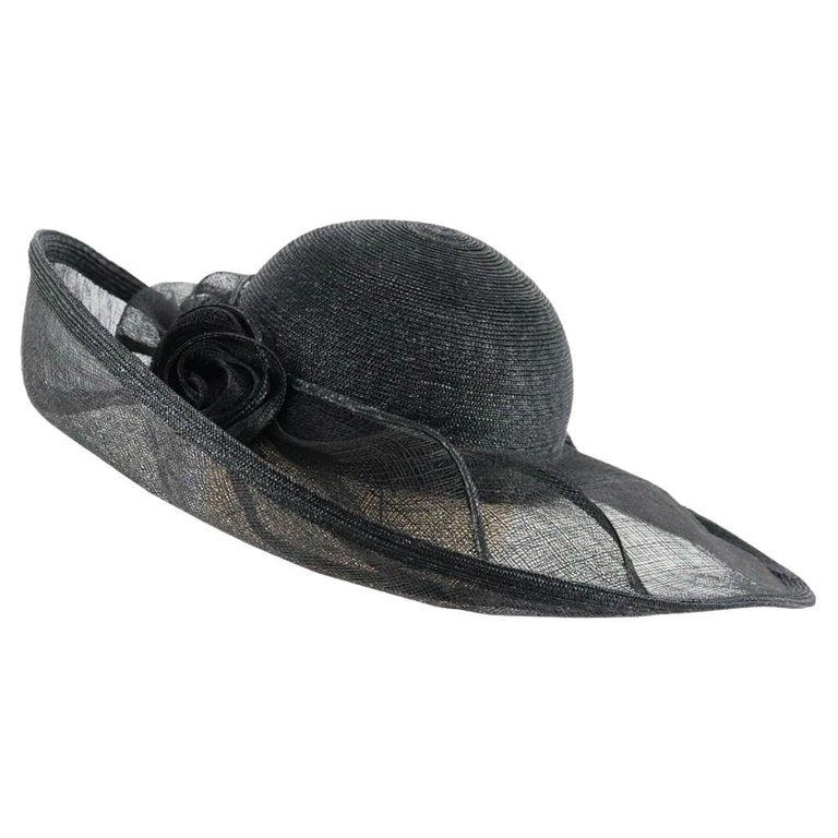 Marzi Sinamay Straw Hat For Sale at 1stDibs | marzi hats, oakley rae texas