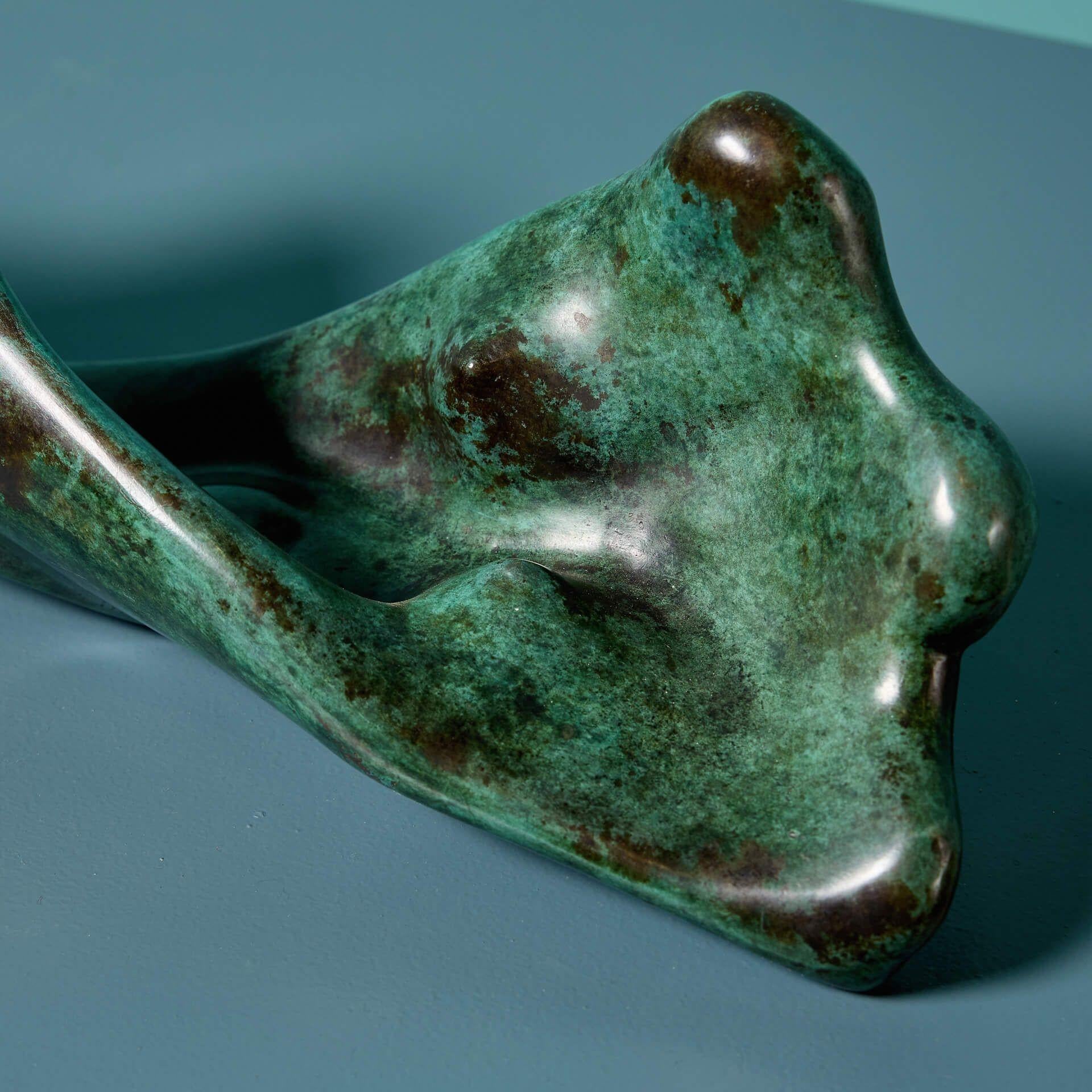 Scultura di torso ritorto in bronzo di Marzia Colonna In condizioni discrete in vendita a Wormelow, Herefordshire
