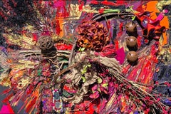 Earth Whispers, Conceptual Mixed Media on Canvas by Marzia Gugliotta