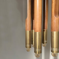 Lustre "Marziale" par Angelo Brotto pour Esperia, Italie, années 1970
