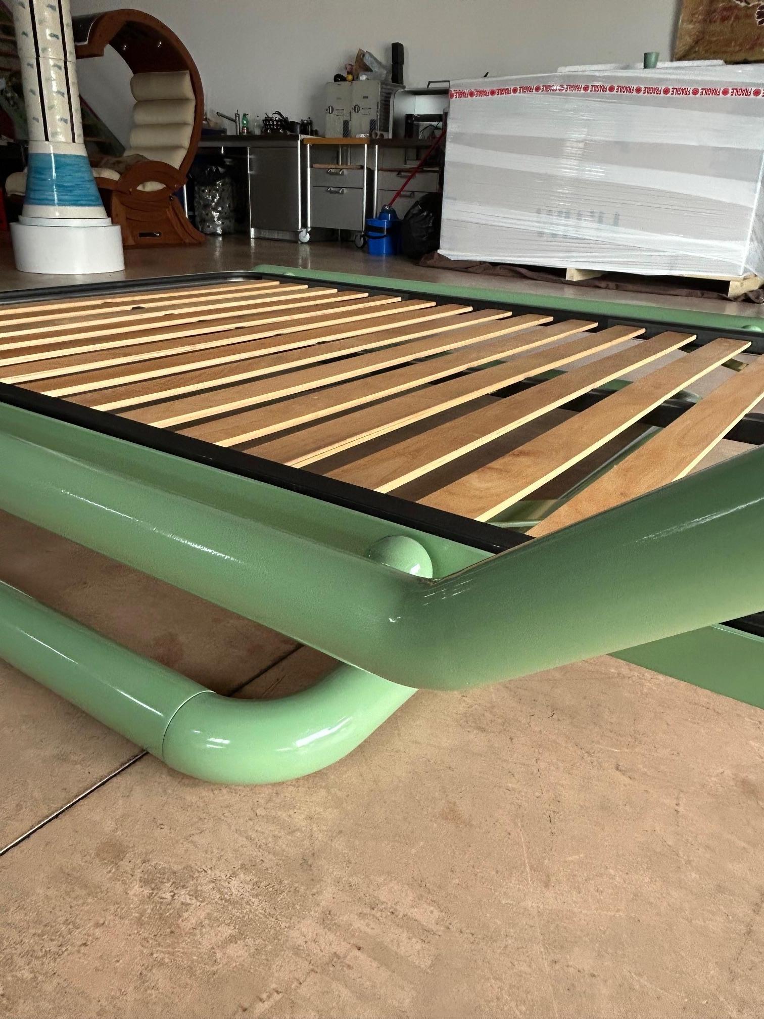 Marzio Cecchi cantilevered bed by Studio Most, Italy, 1960s For Sale 8
