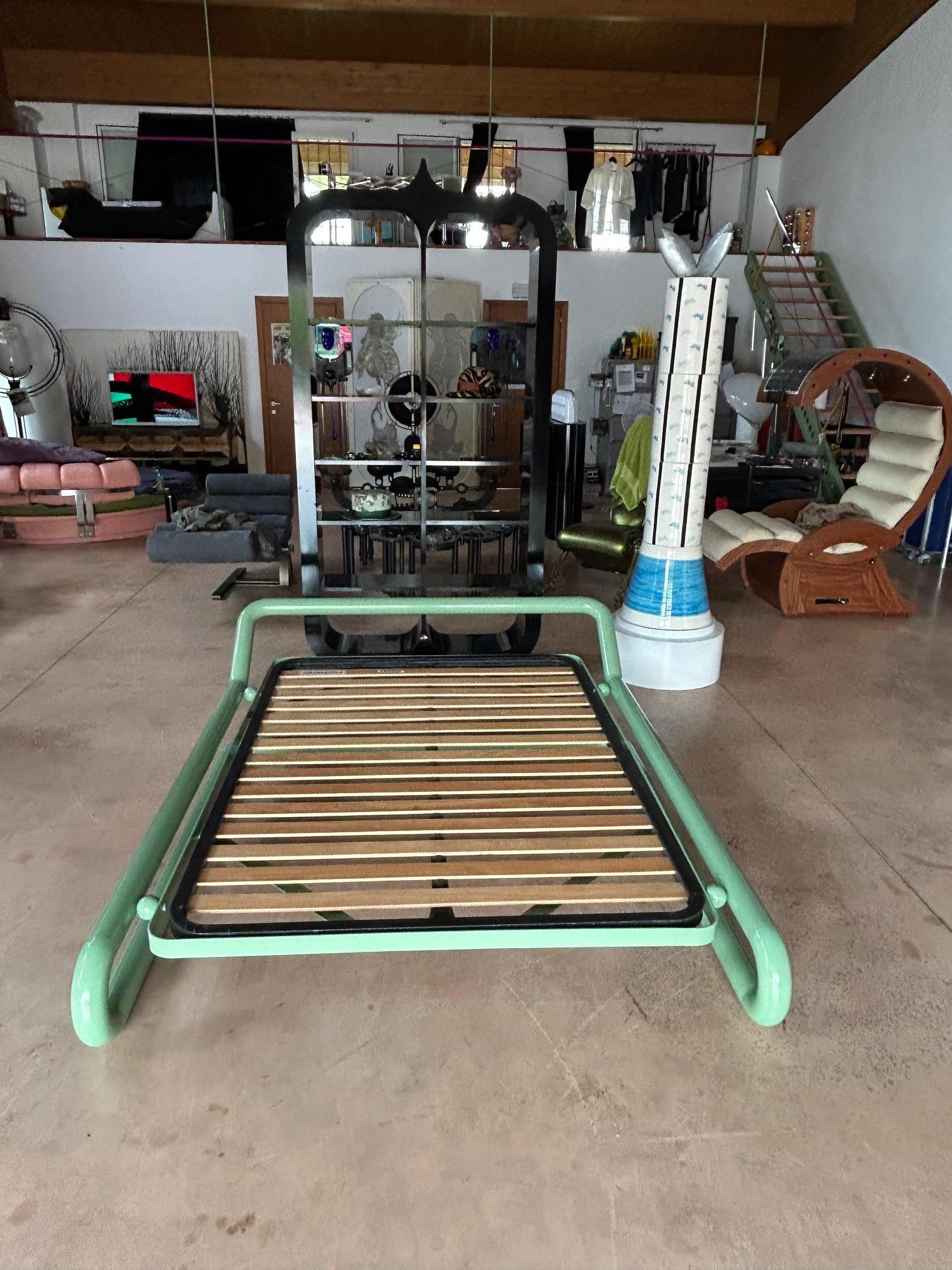 Marzio Cecchi cantilevered bed by Studio Most, Italy, 1960s For Sale 11