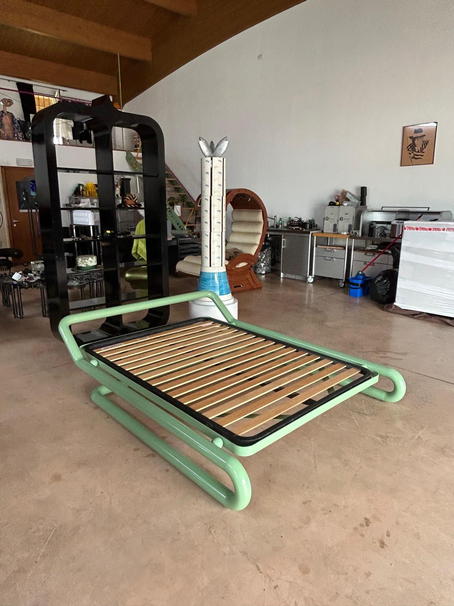 Marzio Cecchi cantilevered bed by Studio Most, Italy, 1960s For Sale 12