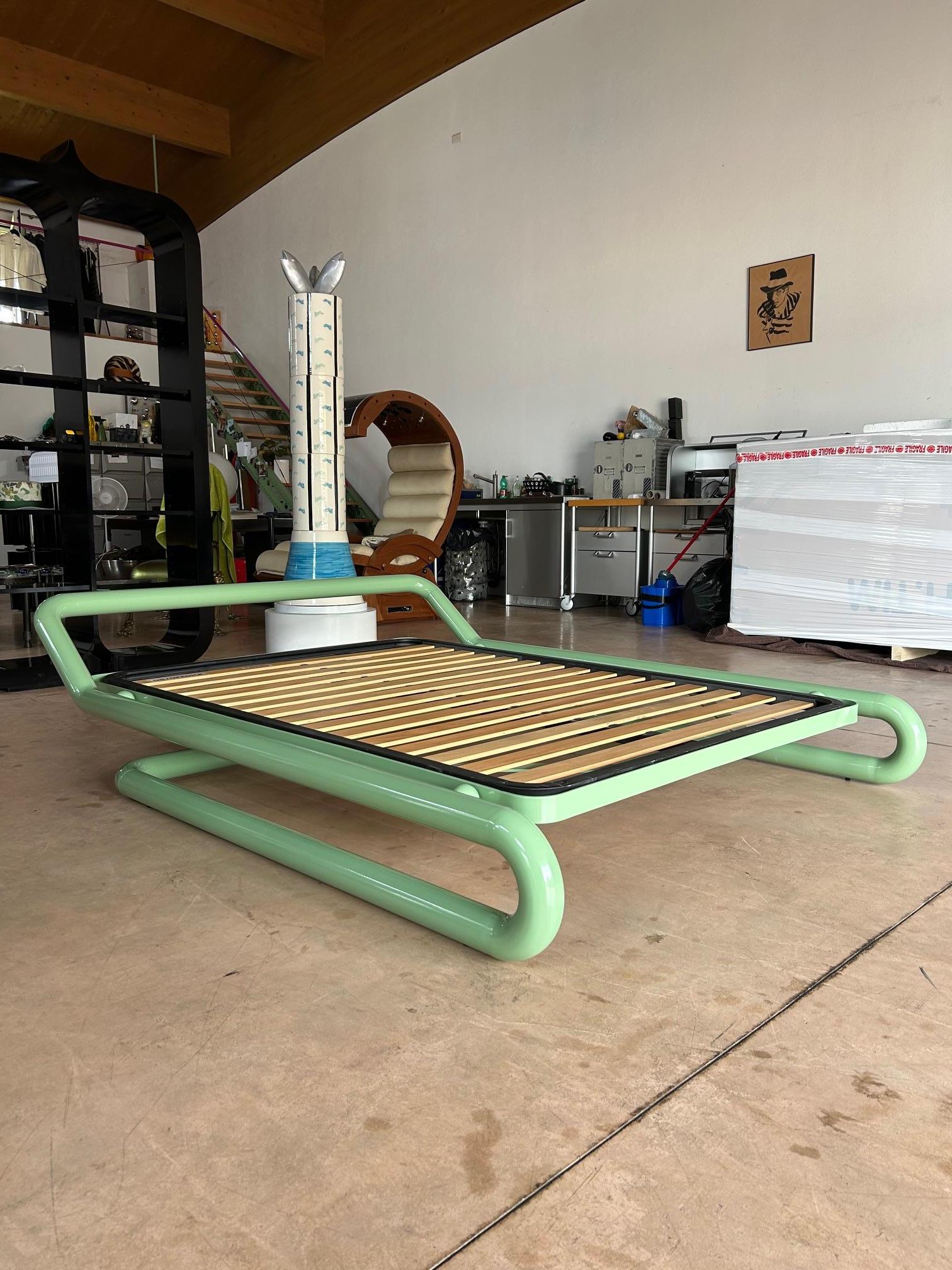 Marzio Cecchi cantilevered bed by Studio Most, Italy, 1960s For Sale 1