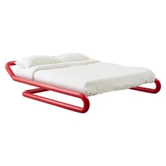 Bastidor de cama voladizo Marzio Cecchi para Studio Most, Italia, años 60