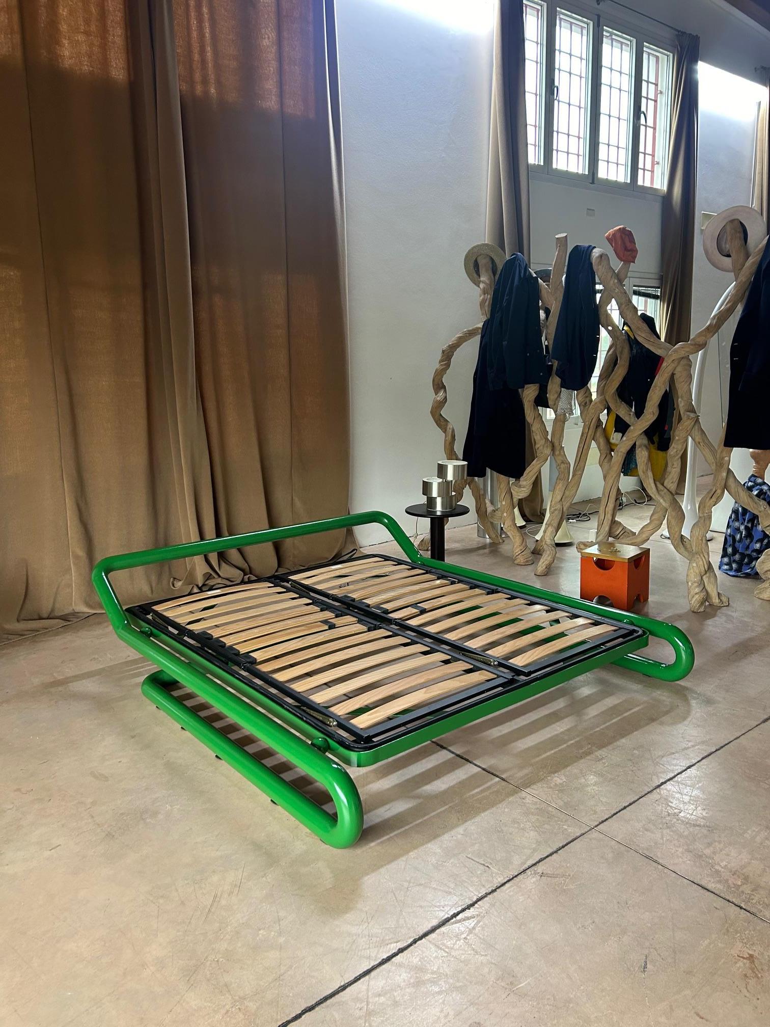 Marzio Cecchi cantilevered bed frame Studio Most, Italy, 1960s 2