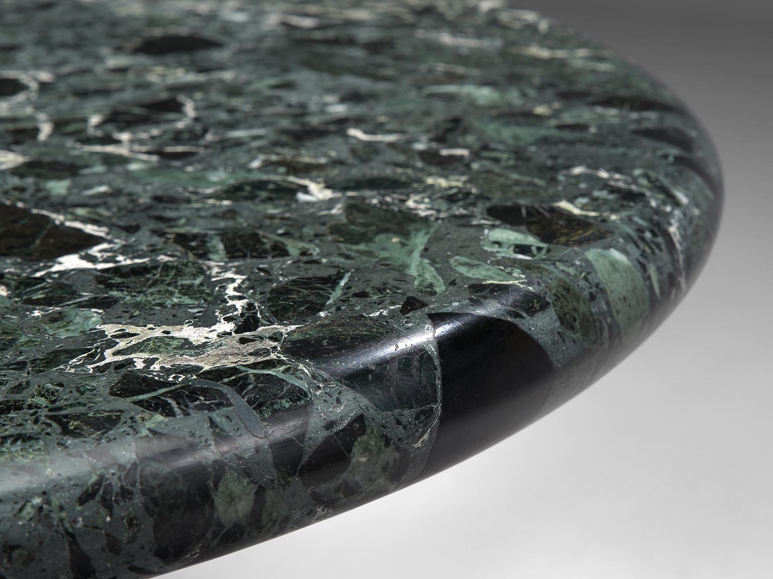 Marzio Cecchi Oval Green Marble Dining Table 2