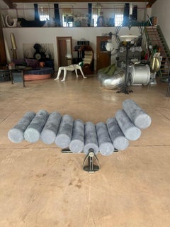 Marzio Cecchi Single Arm Rocking Chaise Lounge, 1975