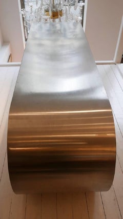 Marzio Cecchi Steel Diapason Desk, Studio Most Firenze, 1970s
