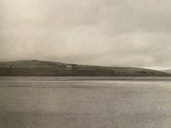 Paysage irlandais, Mou et ciel, aquarelle réalisée par le peintre réaliste Marzio Tamer