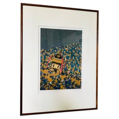 Masaaki Tanaka Silkscreen Print - Akiru Shine at Tokyo