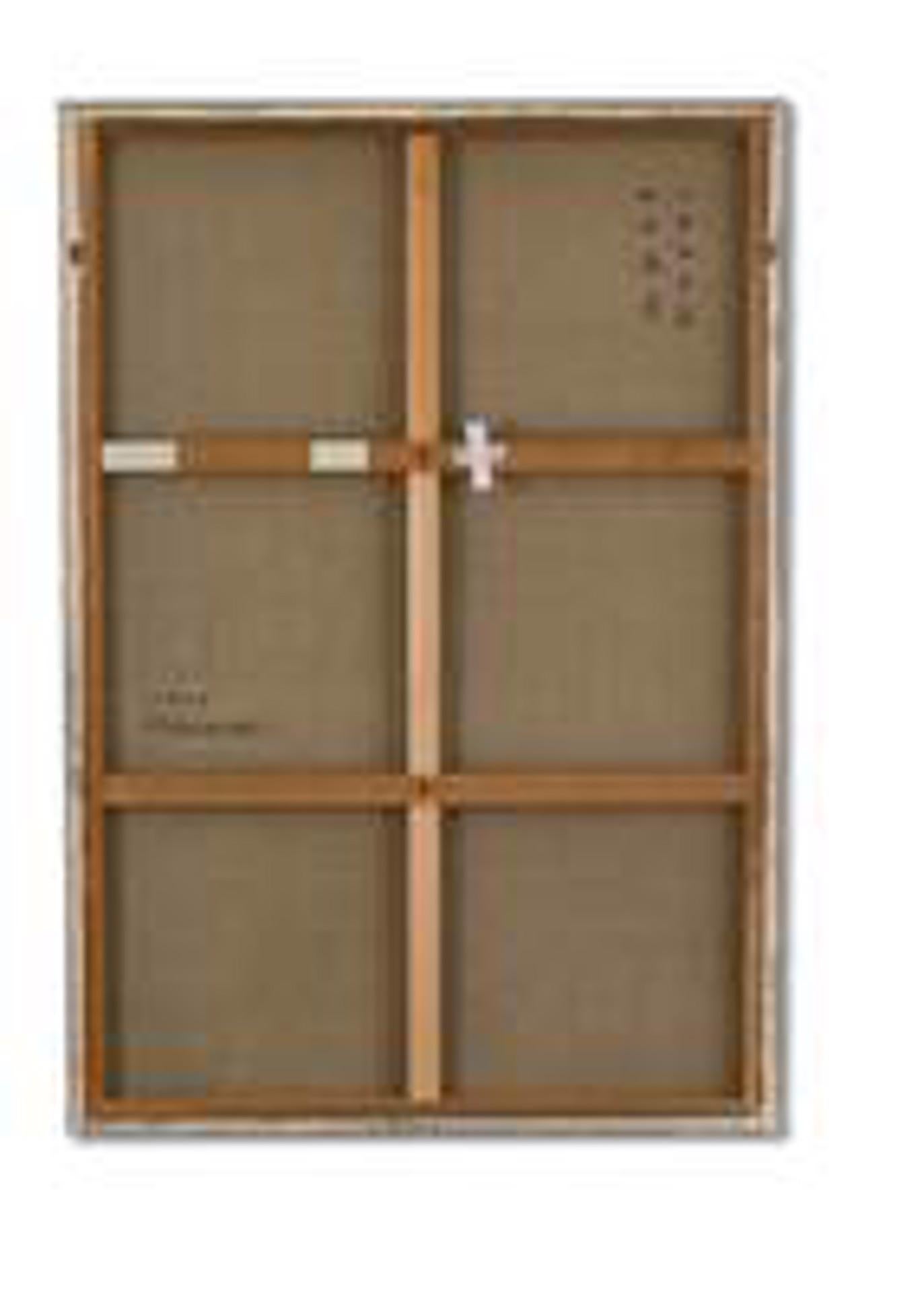 Obra F.36, 1990, pintura abstracta al óleo sobre lienzo de Masaaki Yamada en venta 2