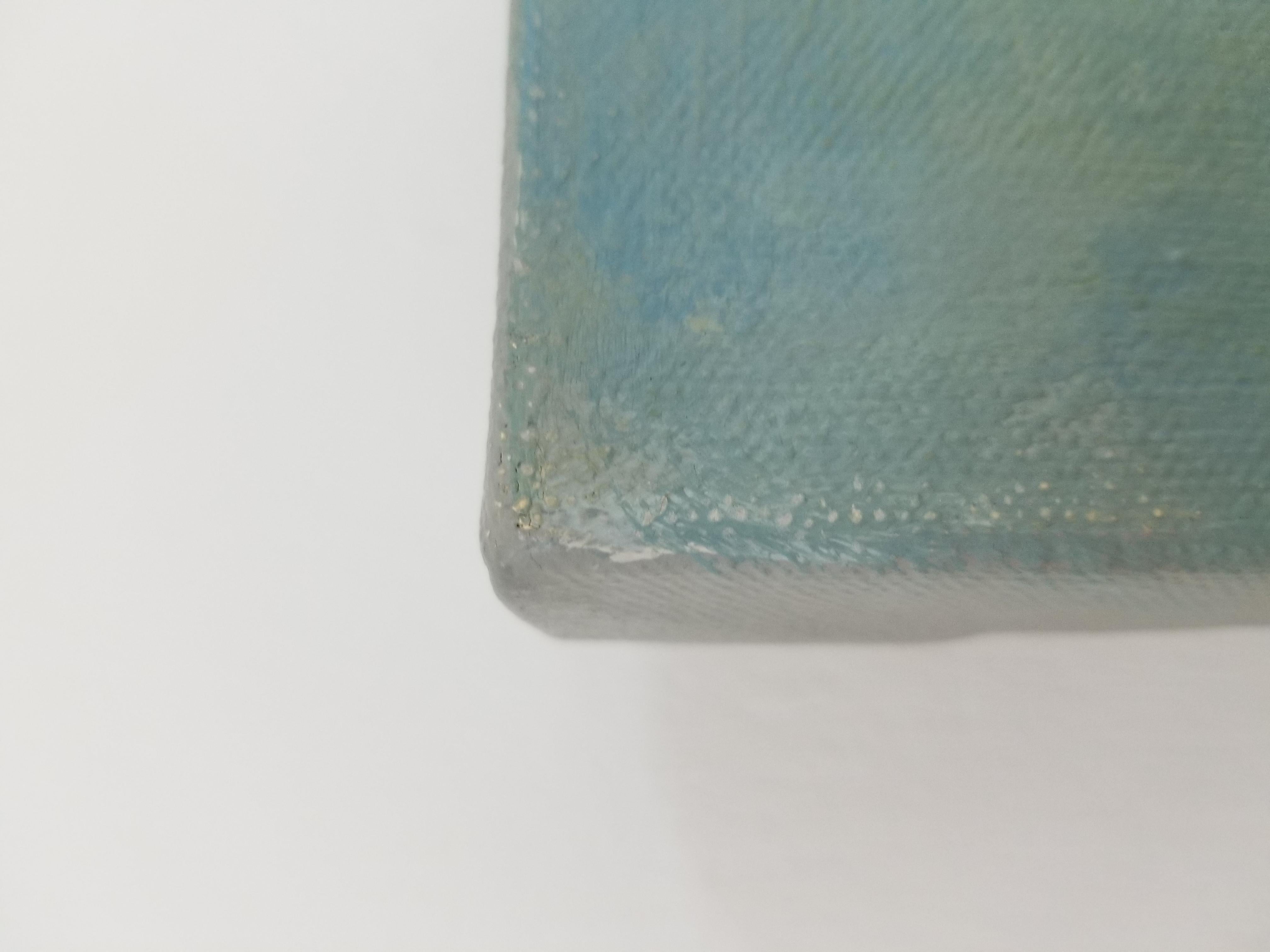 Obra F.36, 1990, pintura abstracta al óleo sobre lienzo de Masaaki Yamada en venta 5