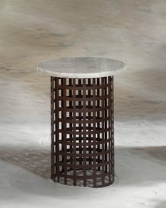 Masai Mara Low Round Coffee Table by Lorenza Bozzoli