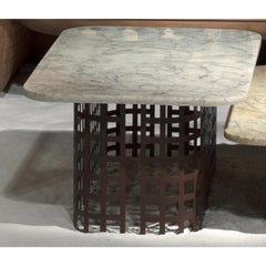 Tavolino quadrato basso Masai Mara di Lorenza Bozzoli