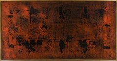 MASATOYO KISHI 1966 LARGE Abstract Expressionist Oil Painting Japanese/American