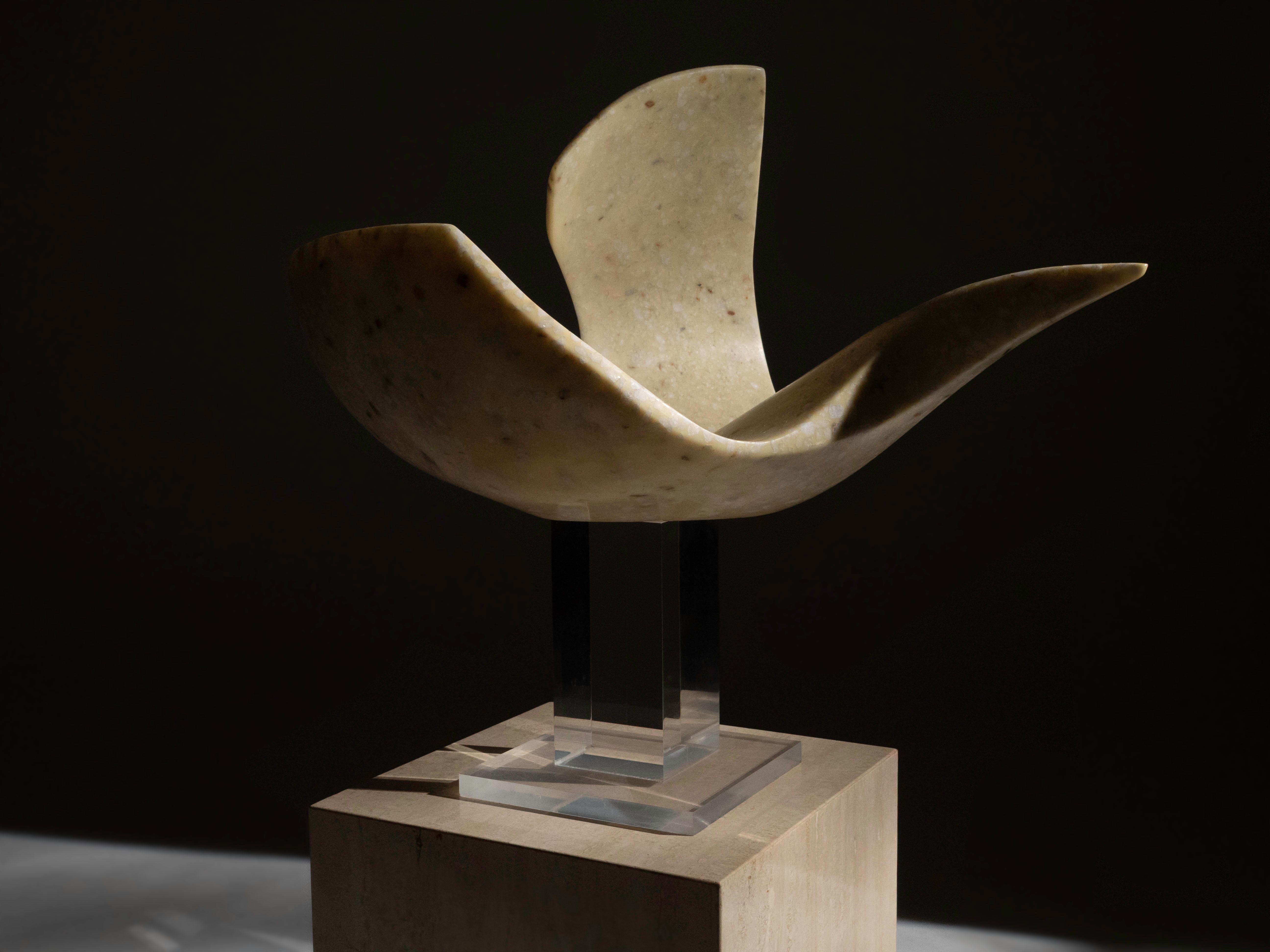 Masatoyo Kuki Kishi Abstract Modernist Bird Sculpture, 1970's For Sale 1