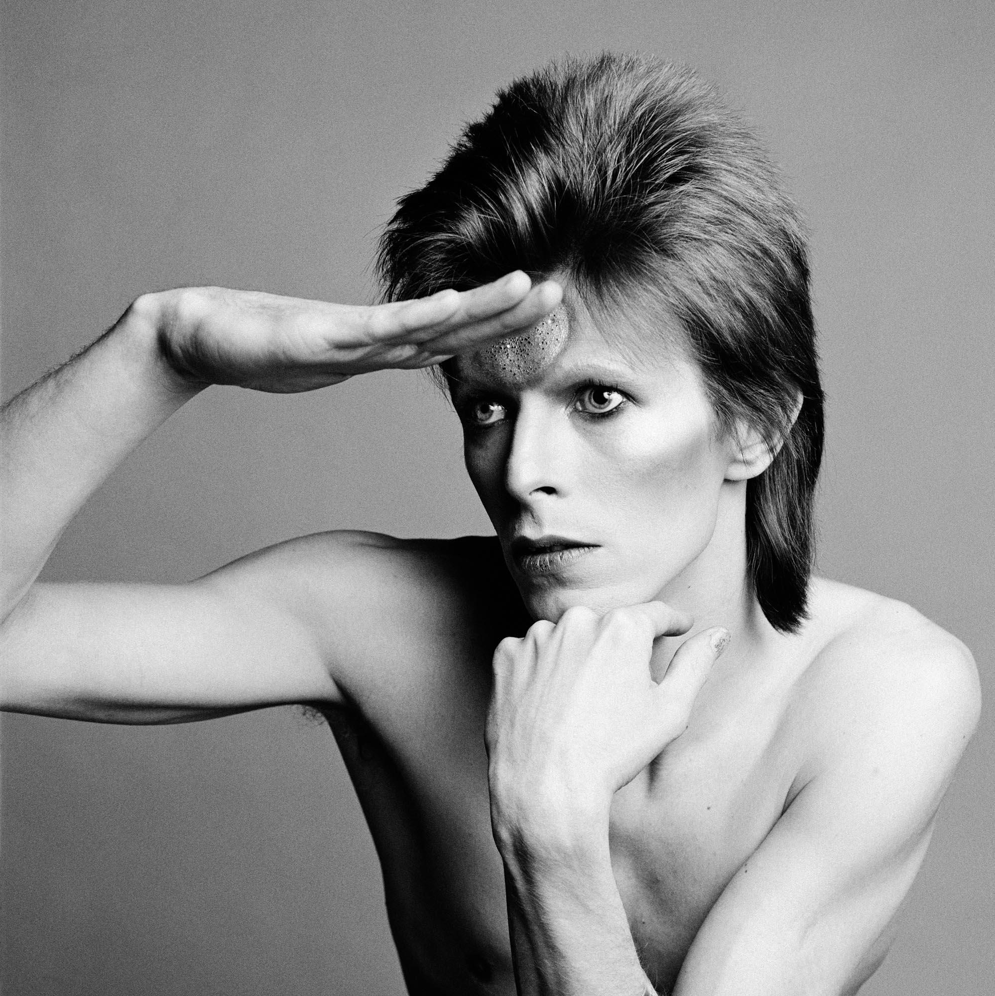 Masayoshi Sukita Portrait Photograph - David Bowie "As I Ask You To Focus On" 1973 by Sukita
