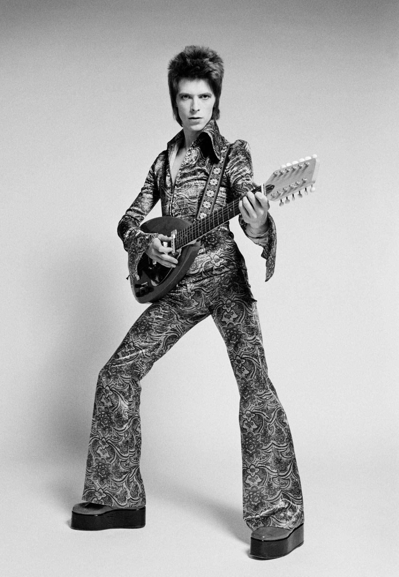 Masayoshi Sukita Portrait Photograph - David Bowie "Prediction" 1972 by Sukita