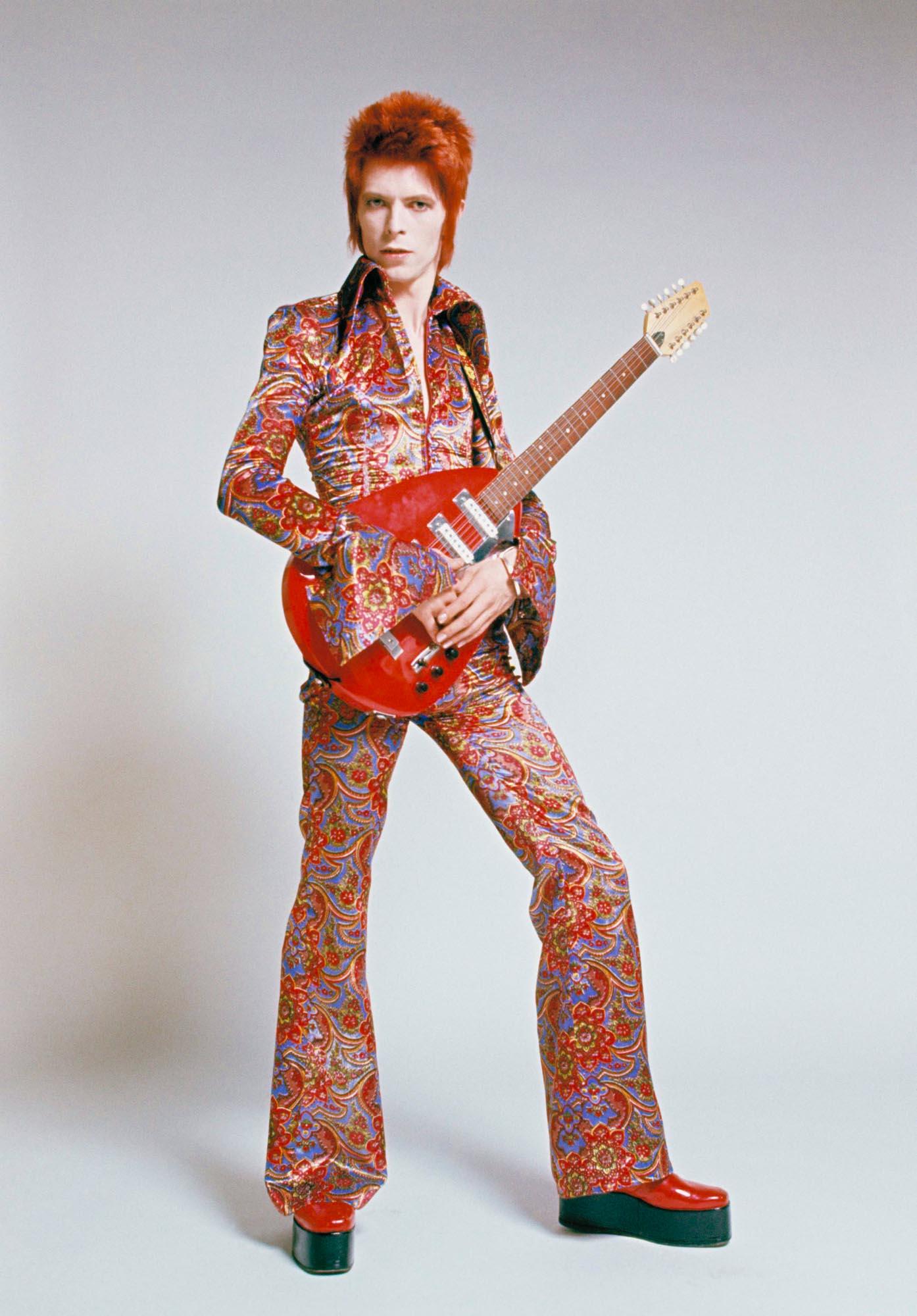 Masayoshi Sukita Portrait Photograph - David Bowie "The First Time I Saw You" 1972 by Sukita