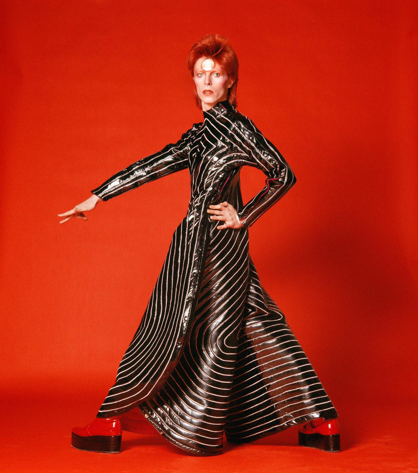 Masayoshi Sukita Color Photograph - David Bowie "Watch That Man II" by Sukita