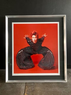 David Bowie „Watch That Man IV“ von Sukita, gerahmt, 30x30, signiert, limitierte Auflage