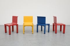 Masayuki Matsukaze Sistema Scuola Children's Chairs for Kartell, 1970s