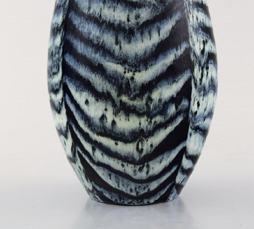 Mascarella, Italy, Vase in Glazed Ceramics, Mid-20th Century In Good Condition In Copenhagen, DK