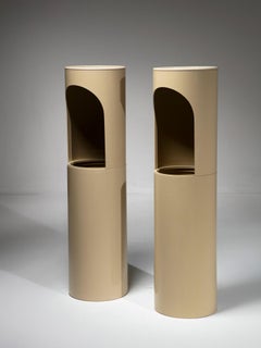 "Mascarene" Umbrella Stand / Tray by Enzo Mari for Danese, Italy, 1964