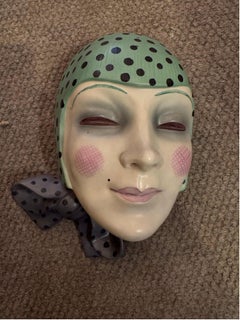 "Maschera con Nodo" Lenci Wall Mask, Elena Konig Scavini